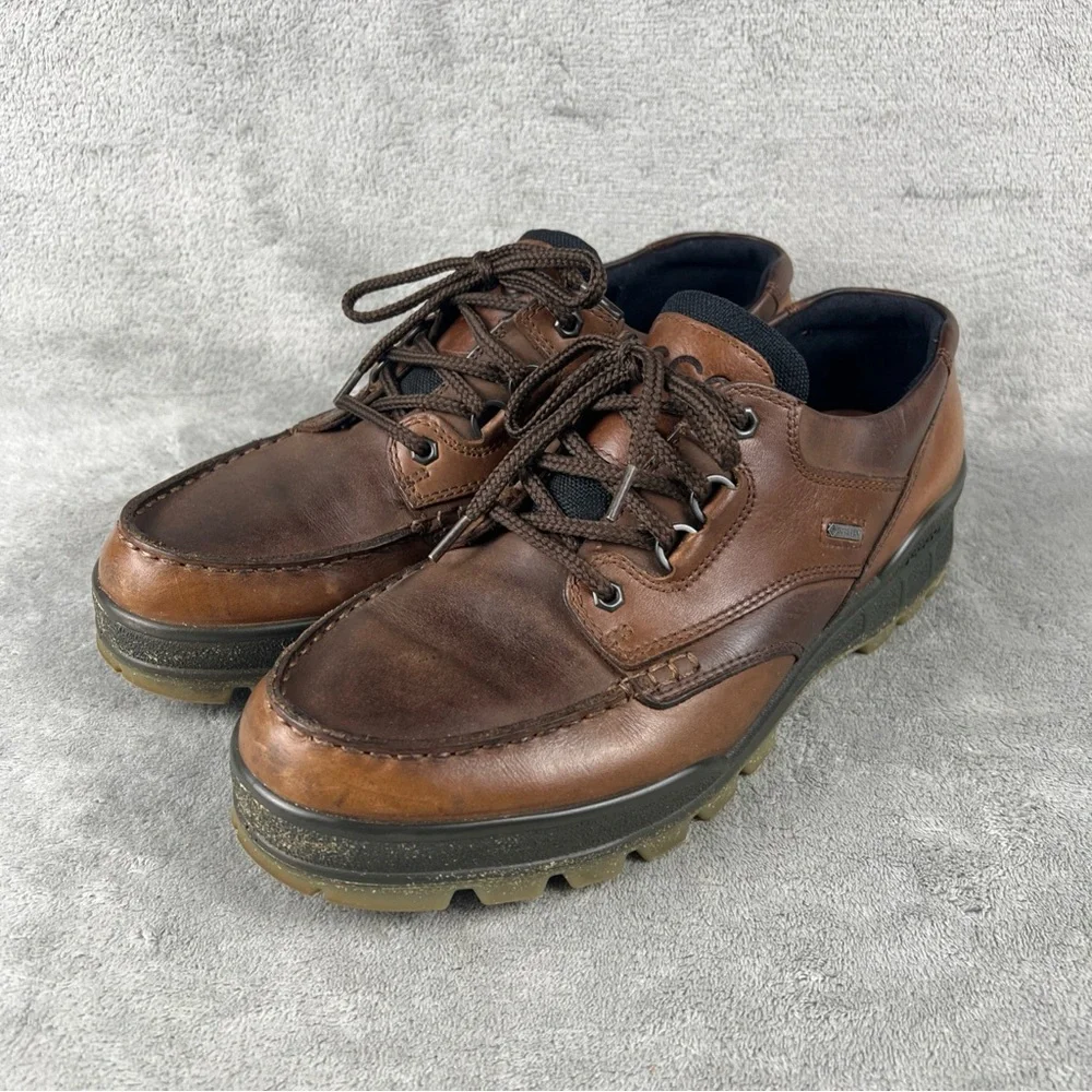 ECCO Track 25 Shoes Men Size 47 US 13 Low Gore-tex Waterproof Hiking